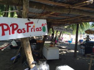 playa ventanas costa rica food